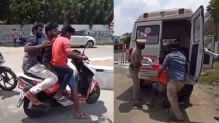 Tamil Nadu Lockdown Violators Are Put Inside An Ambulance With Fake COVID-19 Patient