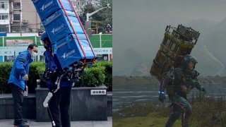 Death-Stranding-Inspired Exoskeleton Can Easily Lift 50Kg Of Cargo
