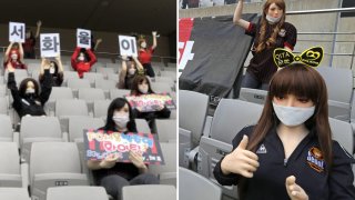 Football Club Filled Stadium With S.e.x Dolls As Human Fans Are Under Lockdown