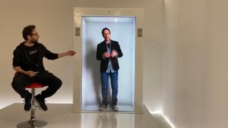 This Hologram Machine Can Bring Back The Dead And Let Us Visit Friends Without Leaving The House