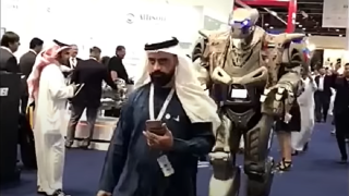 The King Of Bahrain Has A 2.4-Meter Robot Bodyguard, What?