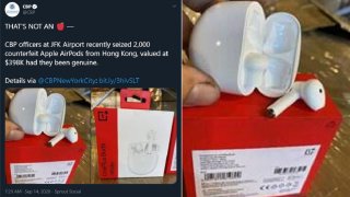 2,000 OnePlus Buds Were Seized, Thought To Be Fake Apple AirPods