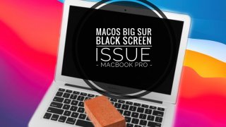 Older MacBook Pro Got Stuck At A Black Screen After Updating To macOS Big Sur