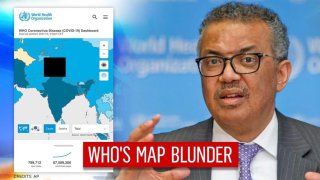 Shocking: Jammu and Kashmir Showed As A Separate Country On WHO Map