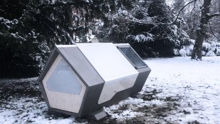 These Solar-Powered Sleeping Pods Will Help Thousands Of Homeless People