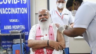 PM Modi Got His COVID-19 Vaccine While Not Wearing A Mask