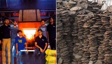 IIT Delhi Students Reduce Air Pollution With Wood Instead Of Cow Dung