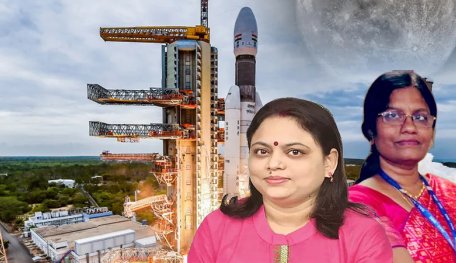 The “Rocket Women” Behind The Successful Launch Of Chandrayaan-II