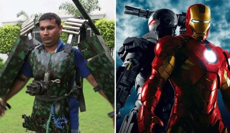 Designed By A Varanasi Man, This 'Iron Man' Suit Aims To Help Indian Army Soldiers