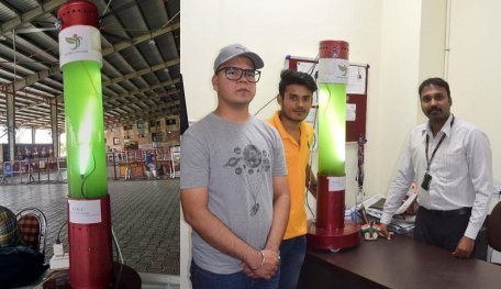 Punjab Students Made An Algae-Based Air Purifier To Help Clean The Air