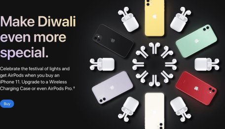 Apple Lovers In India Can Get Free AirPods When Buying iPhone 11 During Diwali