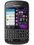 BlackBerry Q10 smartphone. Announced Jan 2013. Features 3.1&Prime; Super AMOLED display, Snapdragon S4 chipset, 8 MP primary camera, 2 MP front camera, 2100 mAh battery, 16 GB storage, 2 GB RAM.