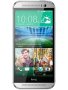 HTC One (M8) Android smartphone. Announced Mar 2014. Features 5.0&Prime; Super LCD3 display, Snapdragon 801 chipset, Dual: 4 MP primary camera, 5 MP front camera, 2600 mAh battery, 32 GB storage, 2 GB RAM, Corning Gorilla Glass 3.