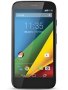 Motorola Moto G Android smartphone. Announced Nov 2013. Features 4.5&Prime; IPS LCD display, Snapdragon 400 chipset, 5 MP primary camera, 1.3 MP front camera, 2070 mAh battery, 16 GB storage, 1000 MB RAM, Corning Gorilla Glass 3.