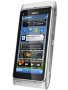 Nokia N8 Symbian smartphone. Announced Apr 2010. Features 3.5&Prime; AMOLED display, 12 MP primary camera, 1200 mAh battery, 16 GB storage, 256 MB RAM, Corning Gorilla Glass.