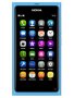 Nokia N9 smartphone. Announced Jun 2011. Features 3.9&Prime; AMOLED display, TI OMAP 3630 chipset, 8 MP primary camera, 1450 mAh battery, 64 GB storage, 1000 MB RAM, Corning Gorilla Glass.
