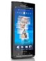 Sony Ericsson Xperia X10 Android smartphone. Announced Nov 2009. Features 4.0&Prime; TFT display, Snapdragon S1 chipset, 8 MP primary camera, 1500 mAh battery, 1000 MB storage, 384 MB RAM, Scratch-resistant glass.