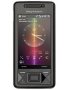 Sony Ericsson Xperia X1 Windows Mobile smartphone. Announced Feb 2008. Features 3.0&Prime;  display, MSM7200 chipset, 3.15 MP primary camera, 1500 mAh battery, 256 MB RAM.
