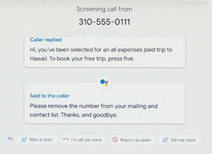 Pixel 3 Screen Call Block Spam