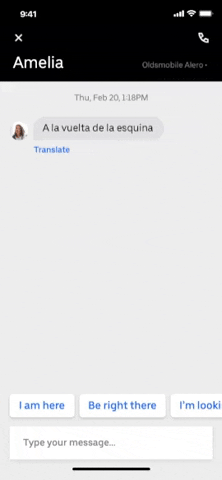 Uber Adds Translation Tool