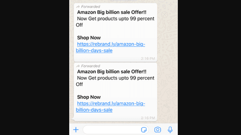 Káº¿t quáº£ hÃ¬nh áº£nh cho Don't fall for this WhatsApp-Amazon scam