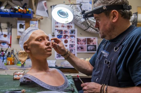 Ai Da Robot Artist Digital Itsnicethat 03