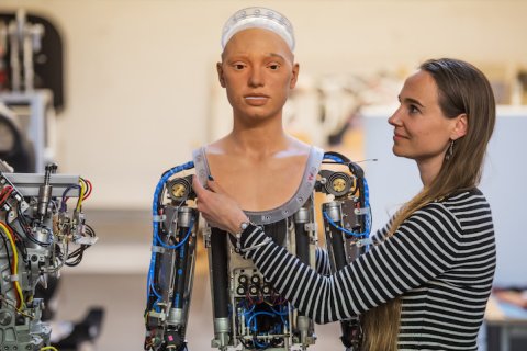 Ai Da Robot Artist Digital Itsnicethat 07