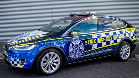 Australian Police Cars Will Be Probably Improved Based On Tesla Model X Mobygeek Com