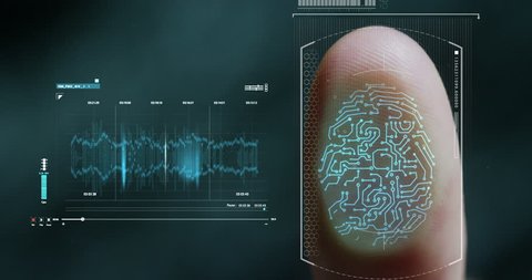 laser-Biometric-identification-system
