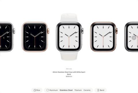 apple watch studio