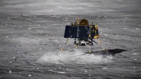 Vikram-Lander-On-The-Moons-Surface-Isro-1
