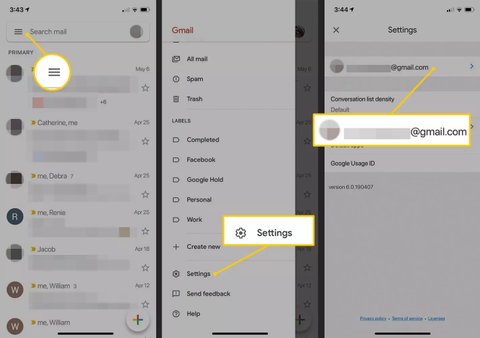 change phone number on gmail