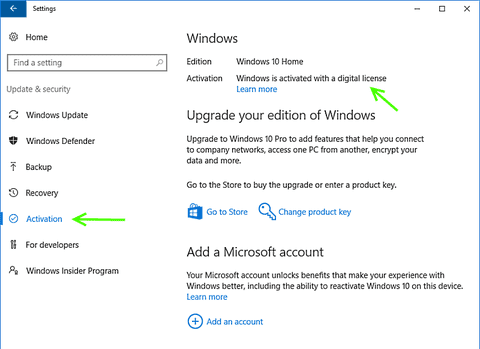 How To Activate Windows 10 For Free Product Keys And Digital Licenses Mobygeek Com