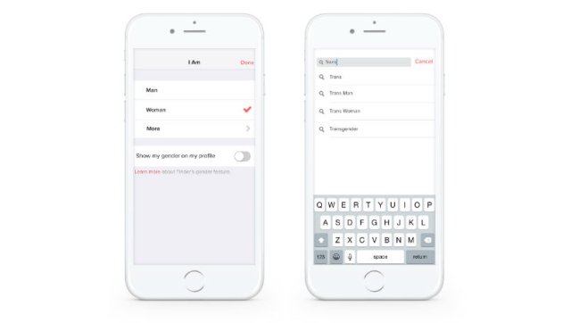 Tinder More Genders Main