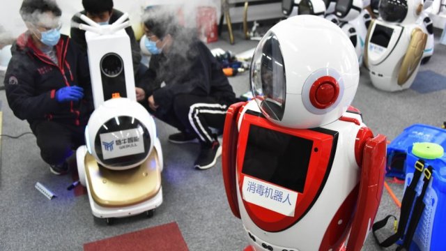 The robots will help doctors with diagnosis and treatment at hospitals