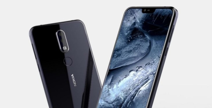 Nokia 7.1 plus display