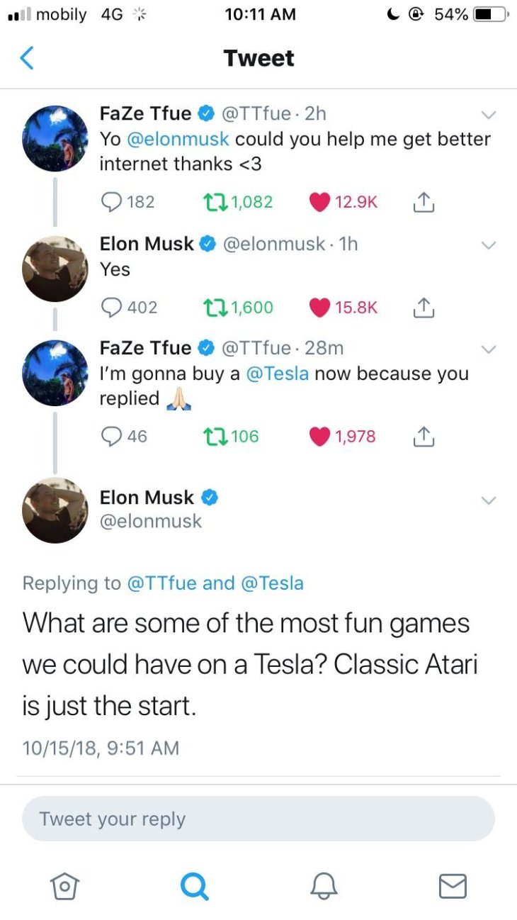Image result for elon musk and tfue