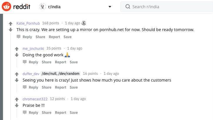 india pornhub ban