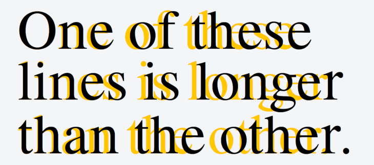 times newer roman is longer than times new roman