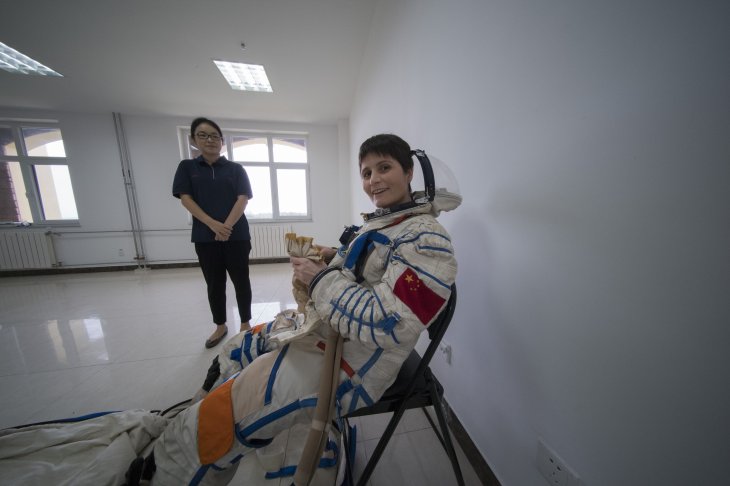Káº¿t quáº£ hÃ¬nh áº£nh cho european astronauts train in China 2018