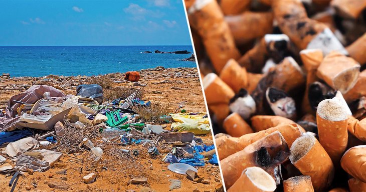 Cigarette Butts Ocean Pollution Fb