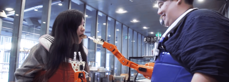 Arm A Dine Chest Mounted Robot Feeding Arm Designb