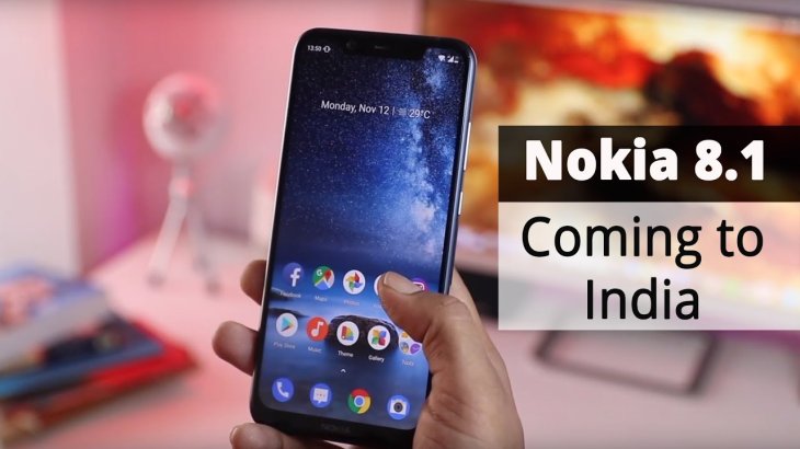 Nokia 8.1 coming to India