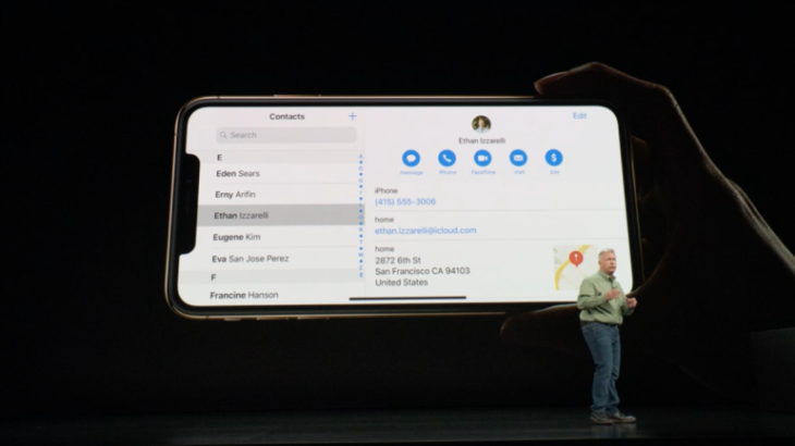 Apple iPhone XS Max screen