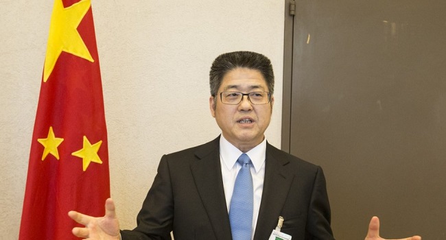 Káº¿t quáº£ hÃ¬nh áº£nh cho Le Yucheng, Vice Foreign Minister of China