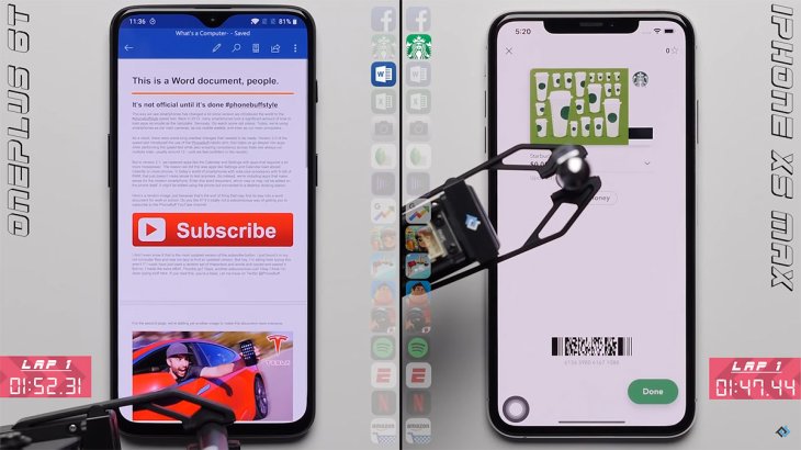 Oneplus 6t Vs Iphone Xs Max
