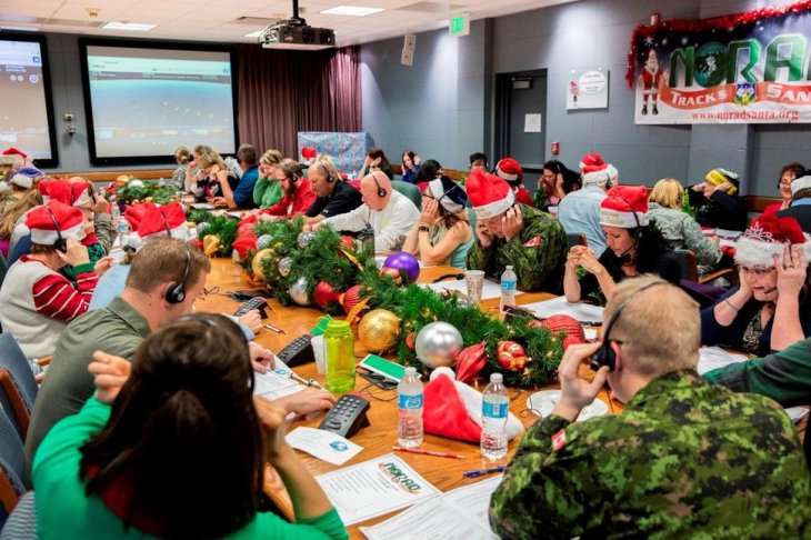 Kết quả hình ảnh cho NORAD still tracking Santa despite government shutdown
