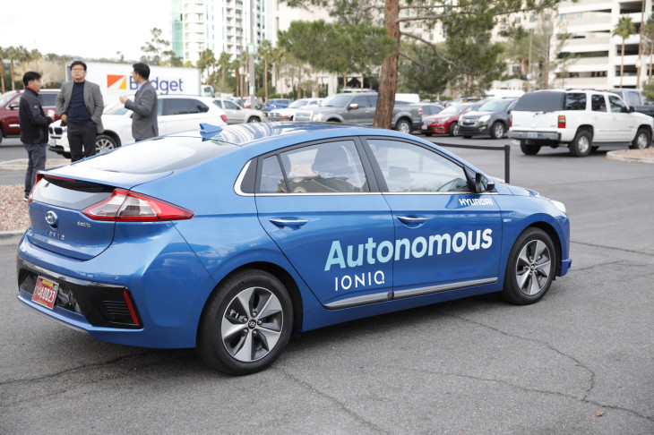 Hyundai Autonomous Ioniq