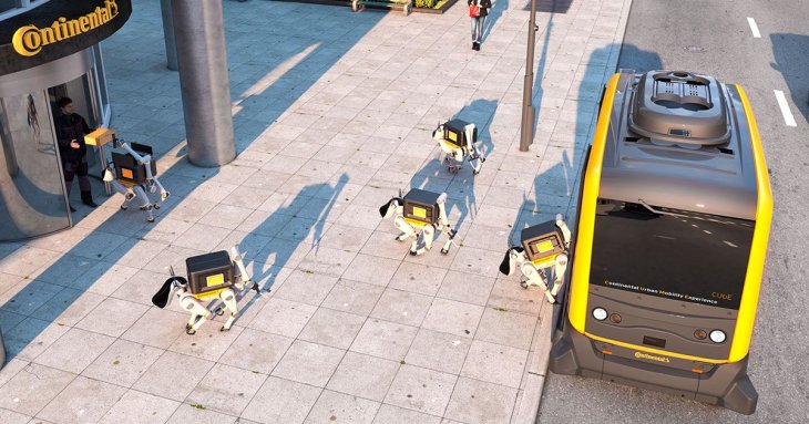 Robot Dogs Delivery Continental 1200x630