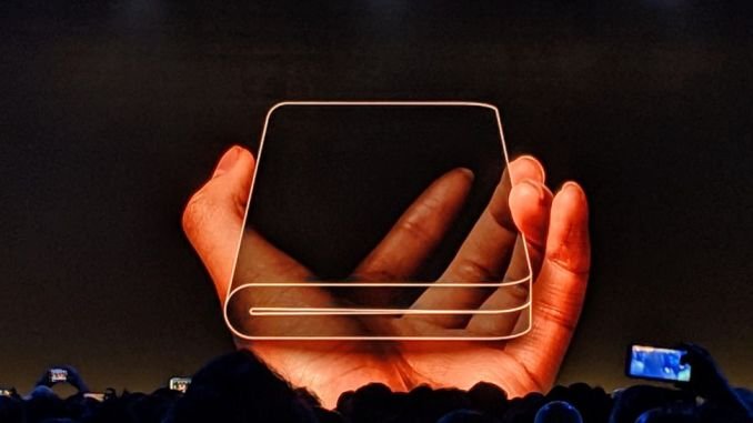 Káº¿t quáº£ hÃ¬nh áº£nh cho Samsung's foldable phone is real and opens into a tablet